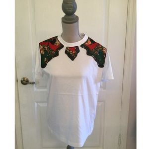 COACH Women's Yoke TEE T-SHIRT Size S *NWT*